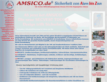 Tablet Screenshot of amsico.de